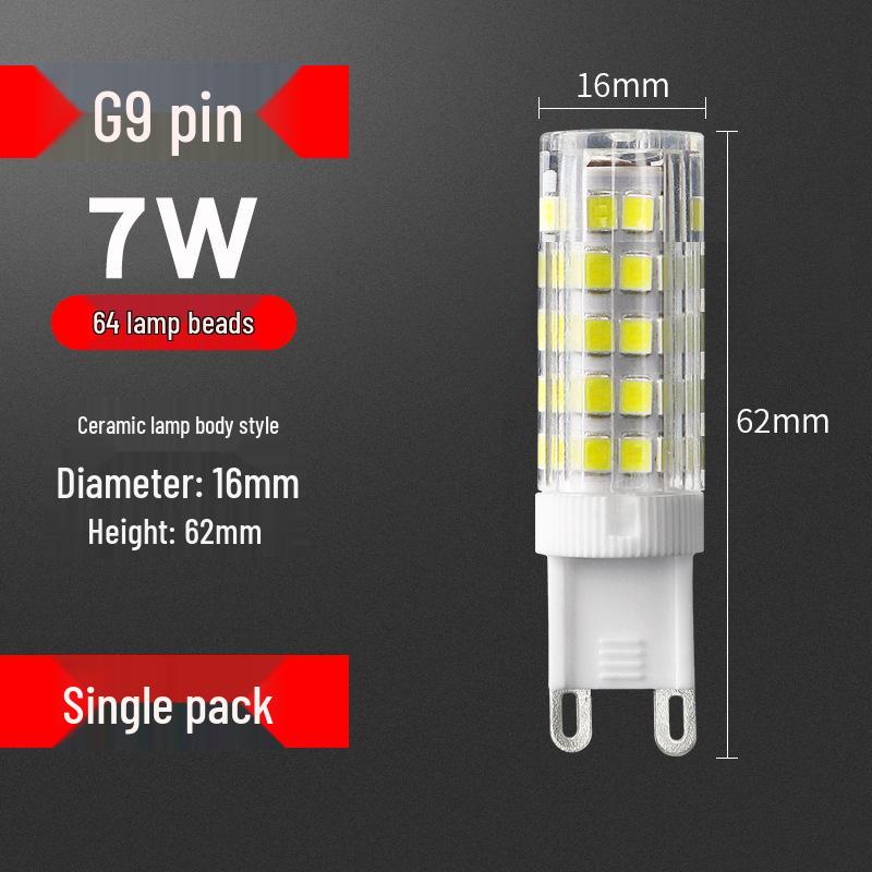 G9 & G4 LED Bulb: Super Bright, Low Voltage Pin Light, Small Crystal Corn Lamp, 220V