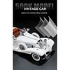 1/18 Benz Samochód Retro 500K Stopowy Model Samochodu, Symulowany Dźwięk i Światło Samochód Zabytkowy Zabawki dla Dzieci, Prezent dla Chłopców Kolekcja Ozdoby