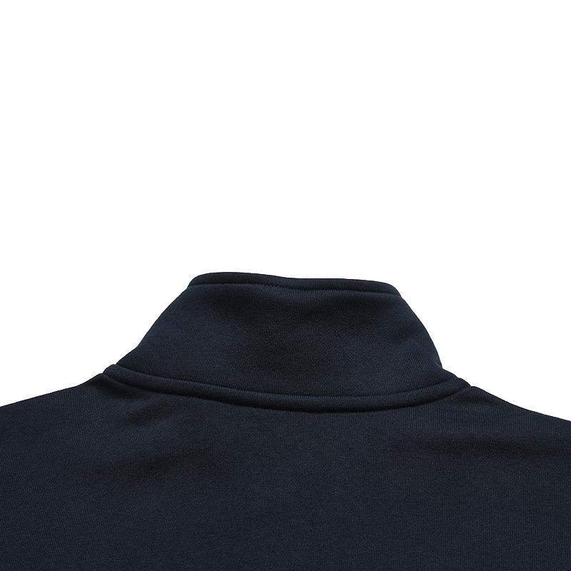 Fila Tennis Casual American Half-Zip Stand Collar Knit Sweatshirt Men Sweatshirt Sky-Blue A11M543206FBU