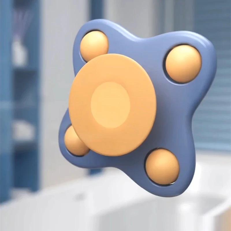 Baby Cartoon Sea Animal Spinners Toy Bath Toys Game for Kids ABS Suction Cup Spinning Top Hand Fidget Gyro Stress Reliever