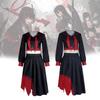 Vibrant Cosplay Costume Blue Archive Inspired Jk Uniform Polyester Fabric