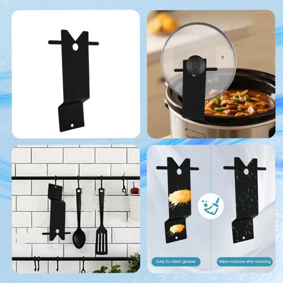 Slow Cooker Lid Holder for Stovetop Crock Pot Lid Storage Rack Multi-functional Kitchen Cooking Utensil Organizer