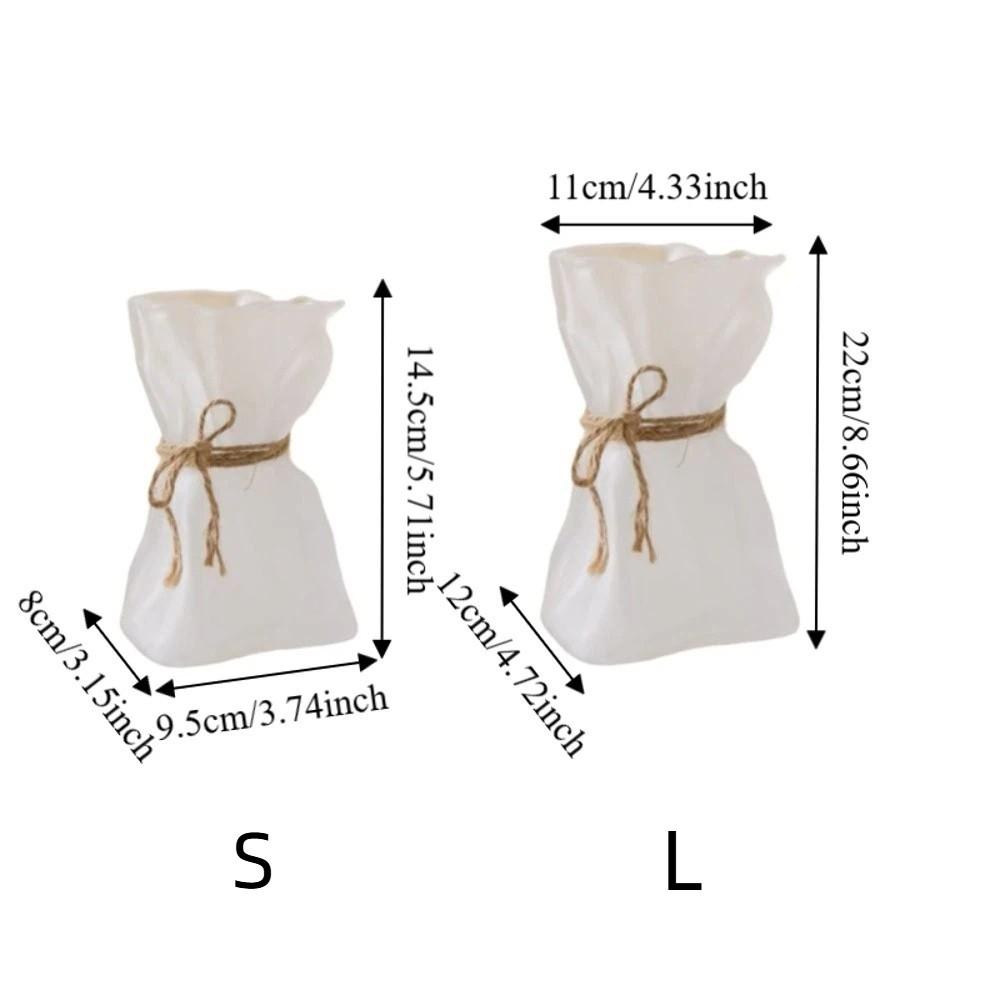 Transparent Origami Glass Vase Minimalist Art Flower Vase Modern Tabletop Vase Homestay Decoration