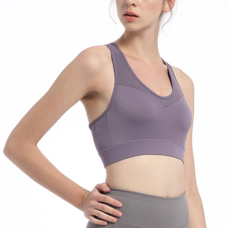 Women Yoga Sport Bra Running Fitness Jogging Bra Elasticity Shockproof