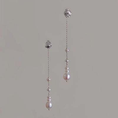 Fuyao Niche Cold Two-Wear Chinese Long Tassel Earrings - 2024 Trend