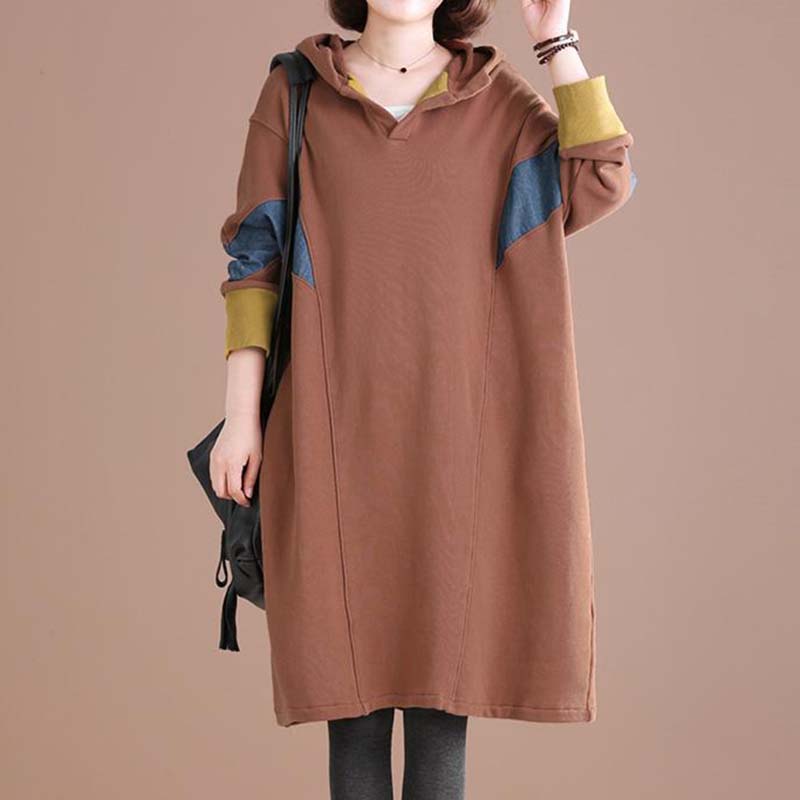 Sweatshirt for Women Cotton Oversize Thickened Loose Casual Long Sleeve Top Sweatshirt