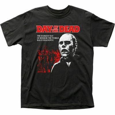 Day of the Dead Darkest Day of Horror T Shirt Mens Licensed Pop Movie Tee Black