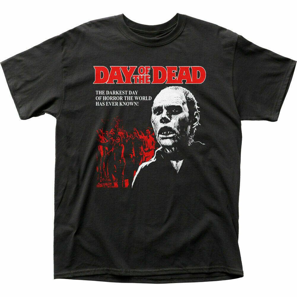 

Day of the Dead Darkest Day of Horror T Shirt Mens Licensed Pop Movie Tee Black XL