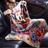 1pc Velvet Minnie Mouse Cartoon Bedding Blanket Sofa Cover Gift Home Decor 3D Printing Adult Warm Soft Lightweight Travel Camping