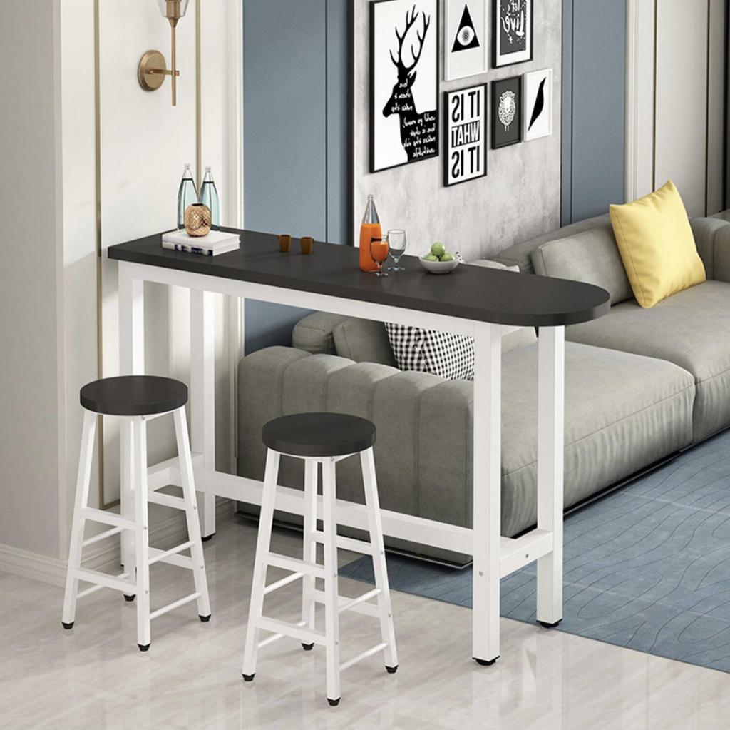 Compact Bar Table and Chairs for Home or Kitchen