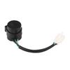 Qiilu Signal Flasher Turn Signal Flasher IC Turn Signal Relay Plastic Material 3 Pin