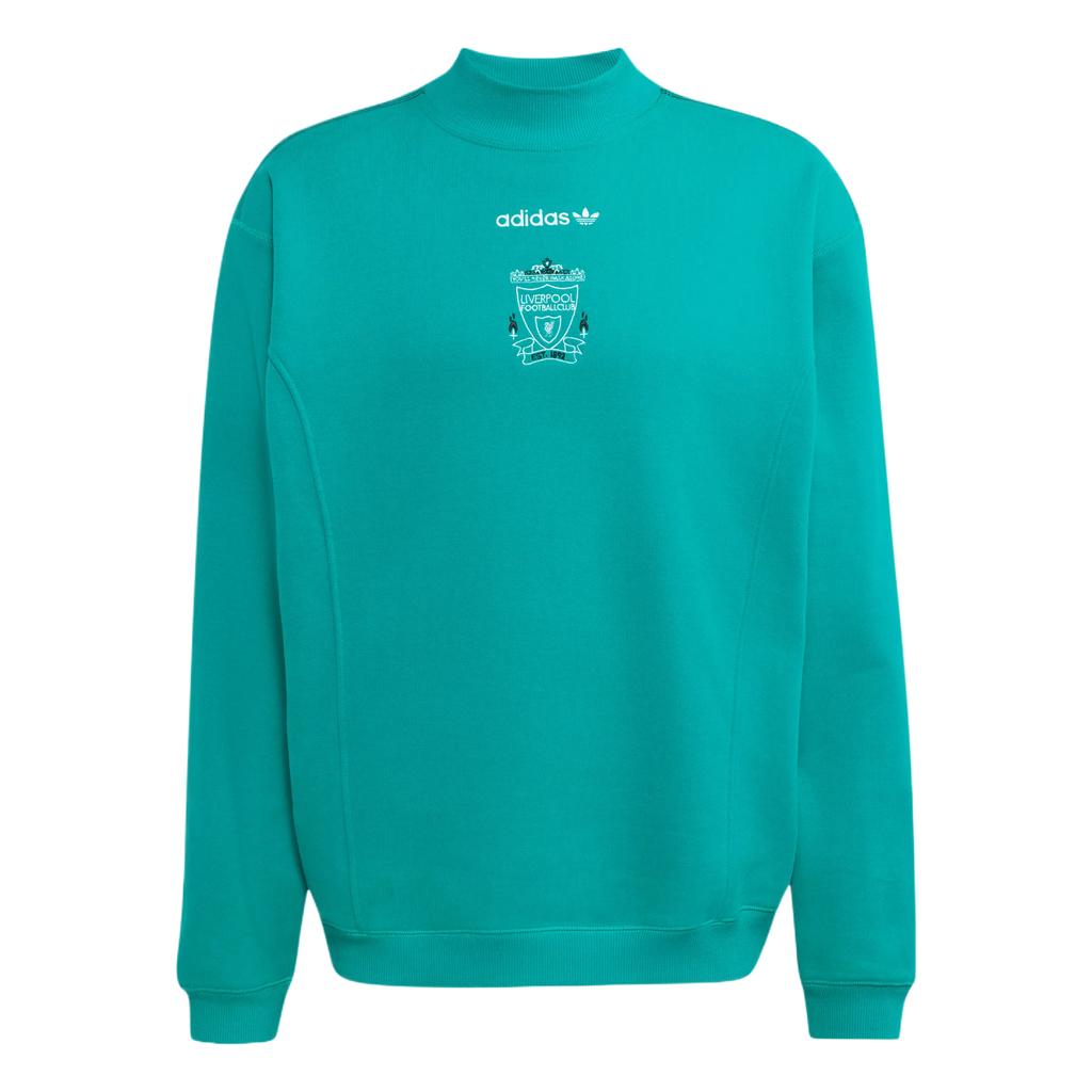 Adidas Originals Sport Performance Sweatshirts Men's Green Crew Neck