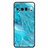 For Google Pixel 9 Pro XL Cellphone Case Luxury Protector Soft Silicone Cover for Google Pixel 9Pro XL Marble Soft Black Funda