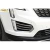 Chrome Steel Front Fog Light Lamp Strip Trim 6PCS Fit For Cadillac XT5 2017-