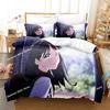 New 3D Akebis Sailor Uniform Beding Set Printed Bed Linen Set With Pilowcase Bed Soft Duvet Cover Single Double Quen Super King-Sized Dimensionsd