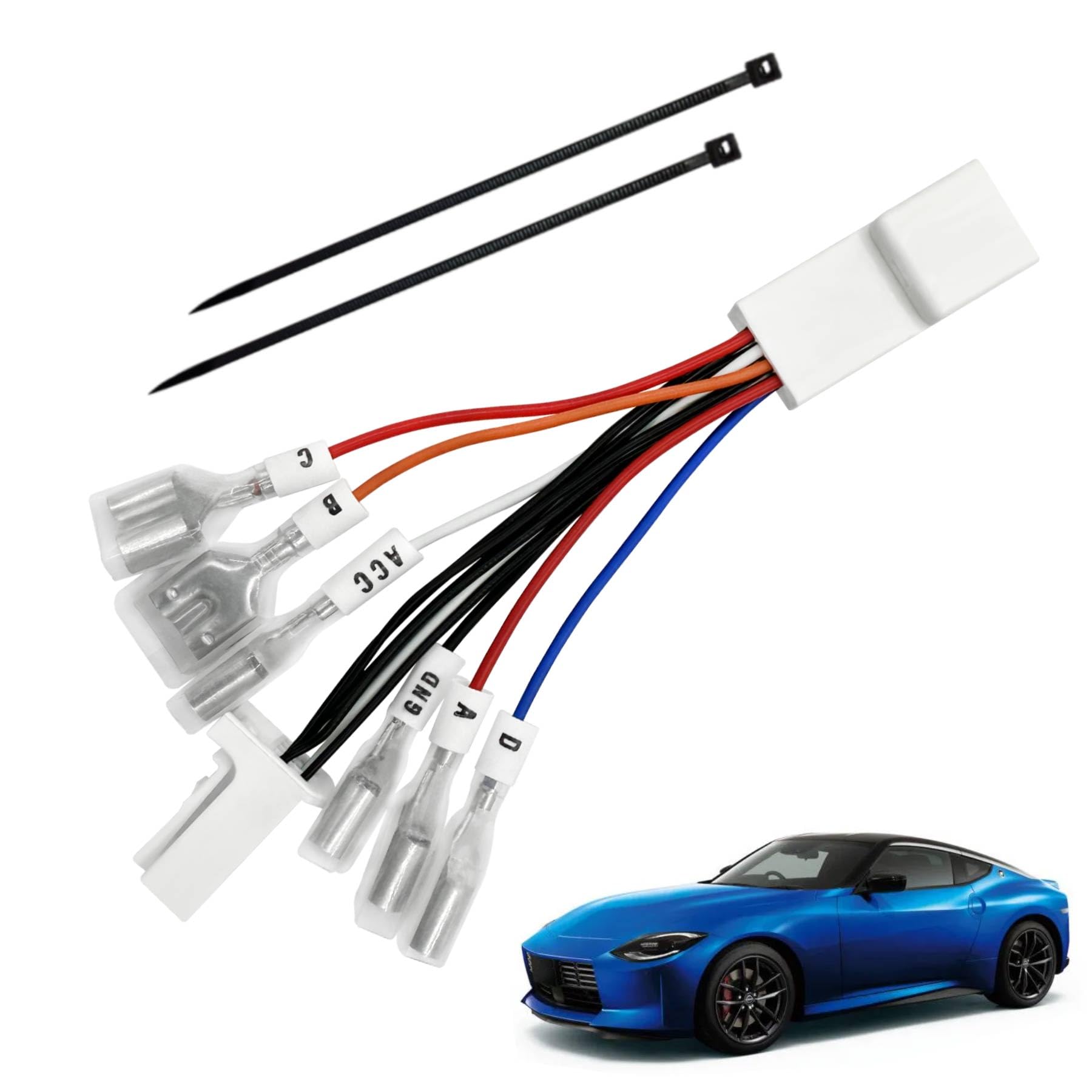 

OTORAM Power Wire Harness / Nissan Fairlady Z Series / Model: RZ34 / Year: R4.4 ~ Coupler / Easy Installation