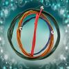 Bass Strings, 4 String Bass Strings Electric Bass Strings Quality 1.14mm-2.67mm Colorful Head Electric Bass String Sets