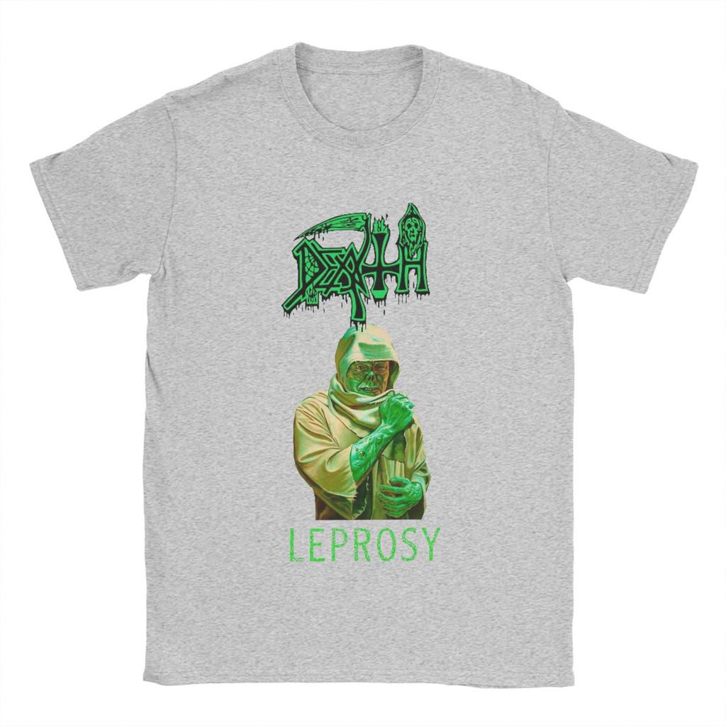 Summer Death Leprosy Death Metal Men Women's T Shirts Outfits Novelty Tee Shirt T-Shirts Cotton Gift Idea Clothing