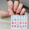 Manicure Stickers For Nails Ice Transparent Japanese Cartoon Nail Stickers Cute Nail Polish Film French Nail Art Decorations