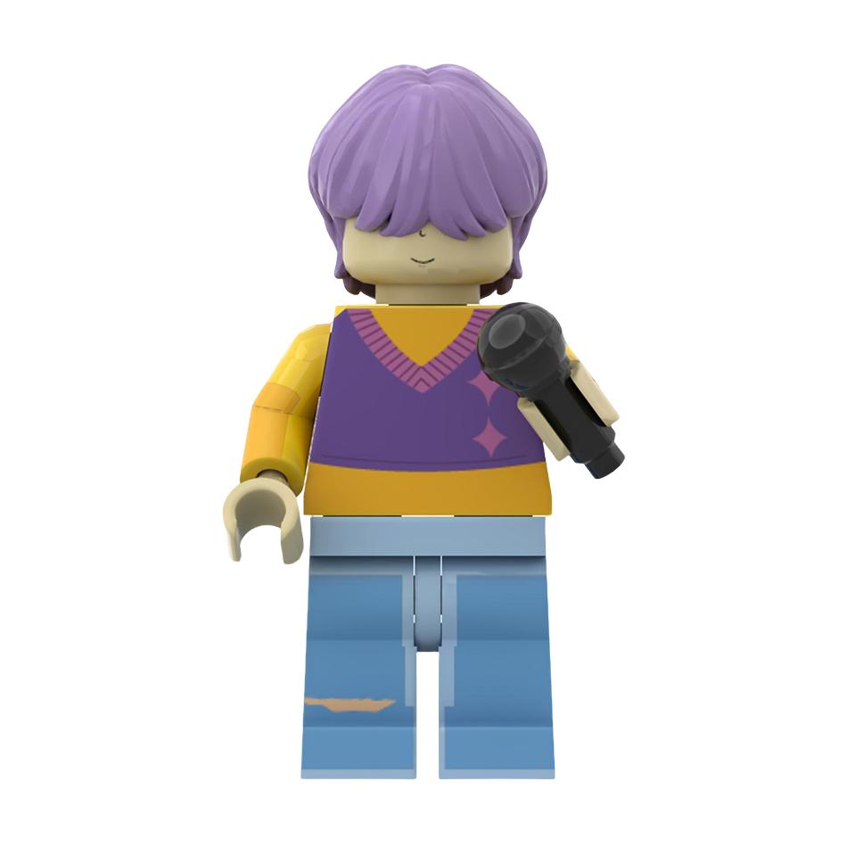 Latest Monster Hunt Men's Team Rumizazoi Assembles Construction Blocks Handmade Korean Men's Team Cloak Construction Blocks Toy