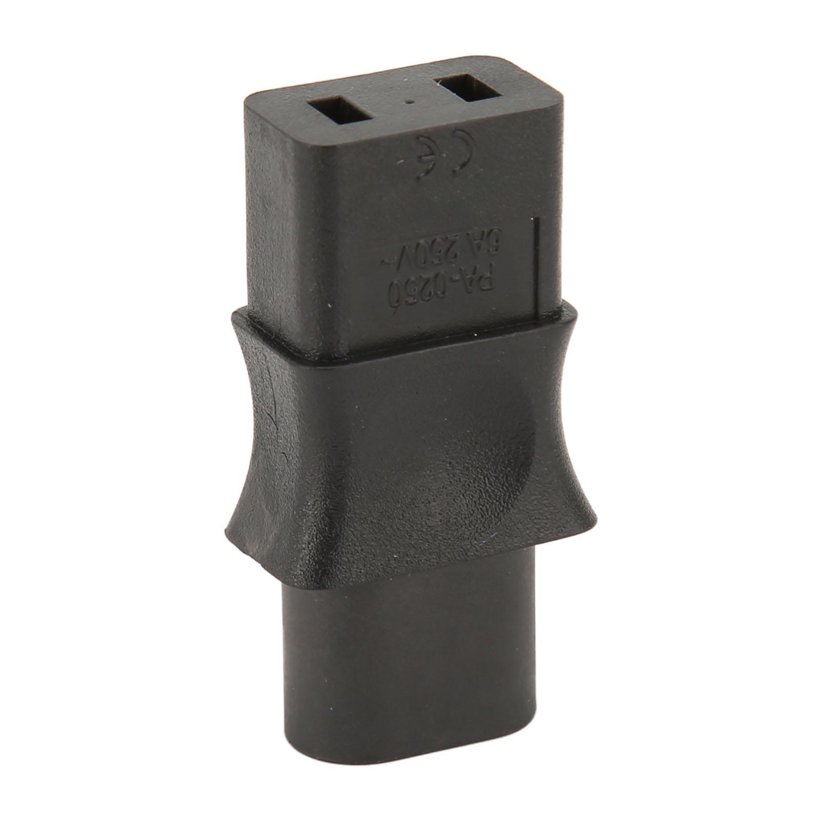 

Адаптер IEC320 C8 - IEC320 C9, переходник C8 Male - C9 Female, преобразователь мощности, вилка переменного тока 250 В, 6 А, 1500 Вт