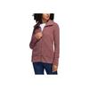 adidas Womens Solid Drawstring Collar Jacket Women Jacket Red-Brown HG6984