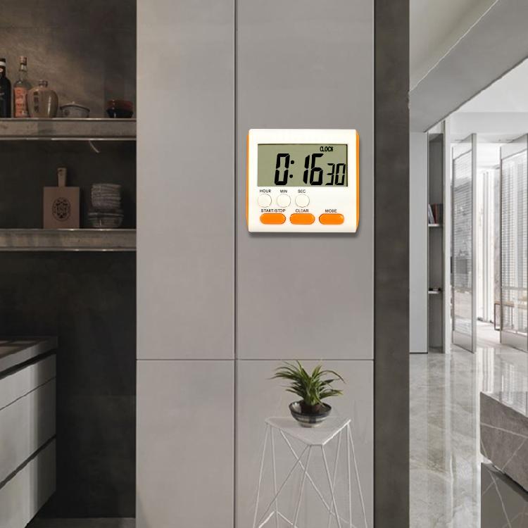 Digitaler Timer für Lehrer Kleine Timer für Kinder Magnetische Rückseite Großes LCD-Display 24H