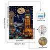 Diamond Mosaic Colorful Diamond Painting Elves Flying Everywhere Full Round Embroidery Cartoon Creative Hobbies Wall Decor