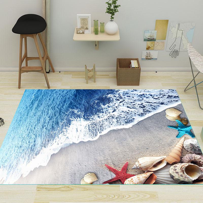 3D Pebble Living Room Carpet Sofa Coffee Table Floor Mat Bedroom Bedside Carpet Entrance Mat