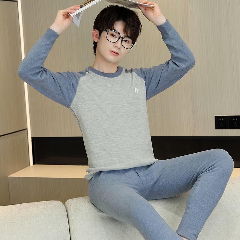 Men's Fleece Lined Thermal Underwear Set