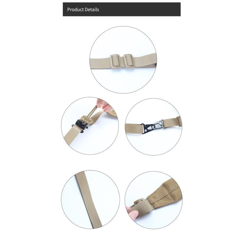 Taktyczny Myśliwski Szybko Regulowany Rozmiar MK2 Pasek do Karabinów Strzelanie 2-punktowy Wyściełany Pasek na Broń Pasek na Ramię