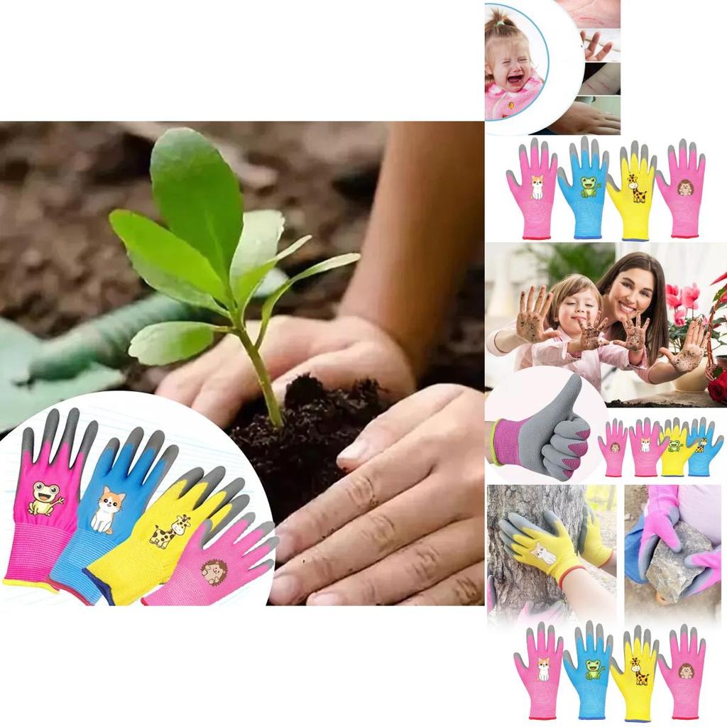 Rękawice ochronne dla dzieci do ogrodnictwa Bezpieczne i wygodne rękawice dla dzieci