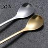 Long Handle Spoon Stainless Steel Coffee Spoon, with Bull Head Decor, Pudding Dessert Multifunctional Stirring for Milk Tea Yogurt Jam Rust Resistant