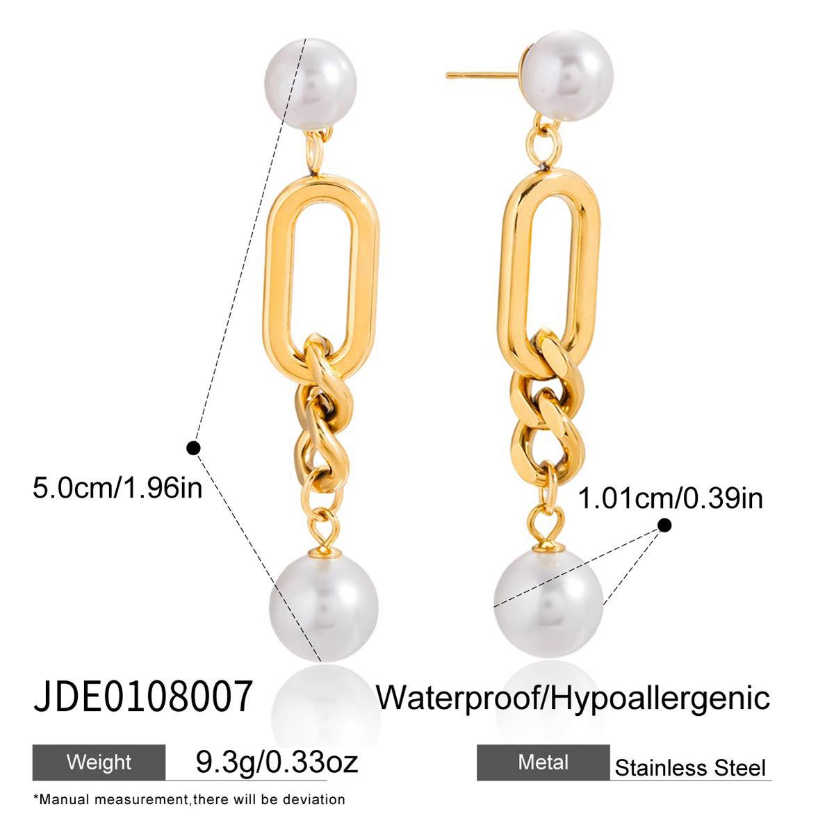 

Niche high-end stud earrings, pearl earrings, pendants, non-fading earrings, jewelry.