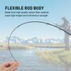 1.68m   1.8m Lightweight Carbon Fiber Casting Spinning Fishing Rod Lure Fishing Rod Fishing Pole