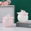 One Pot Two Cups Simple Travel Tea Set Butterfly Love Pink Quick Tea Cup Portable Outdoor Light Luxury Women's Teapot