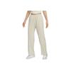 Nike Sportswear Chill Terry Solid Outdoor Casual Mid-Rise Straight-Leg Knit Pants Women Pants Sail HF6459-104