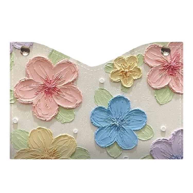 

Luxurious Floral Themed Leather Napkin Dispenser Leather Tissue Holder For Home Kitchens And Vehicle Interior 1
