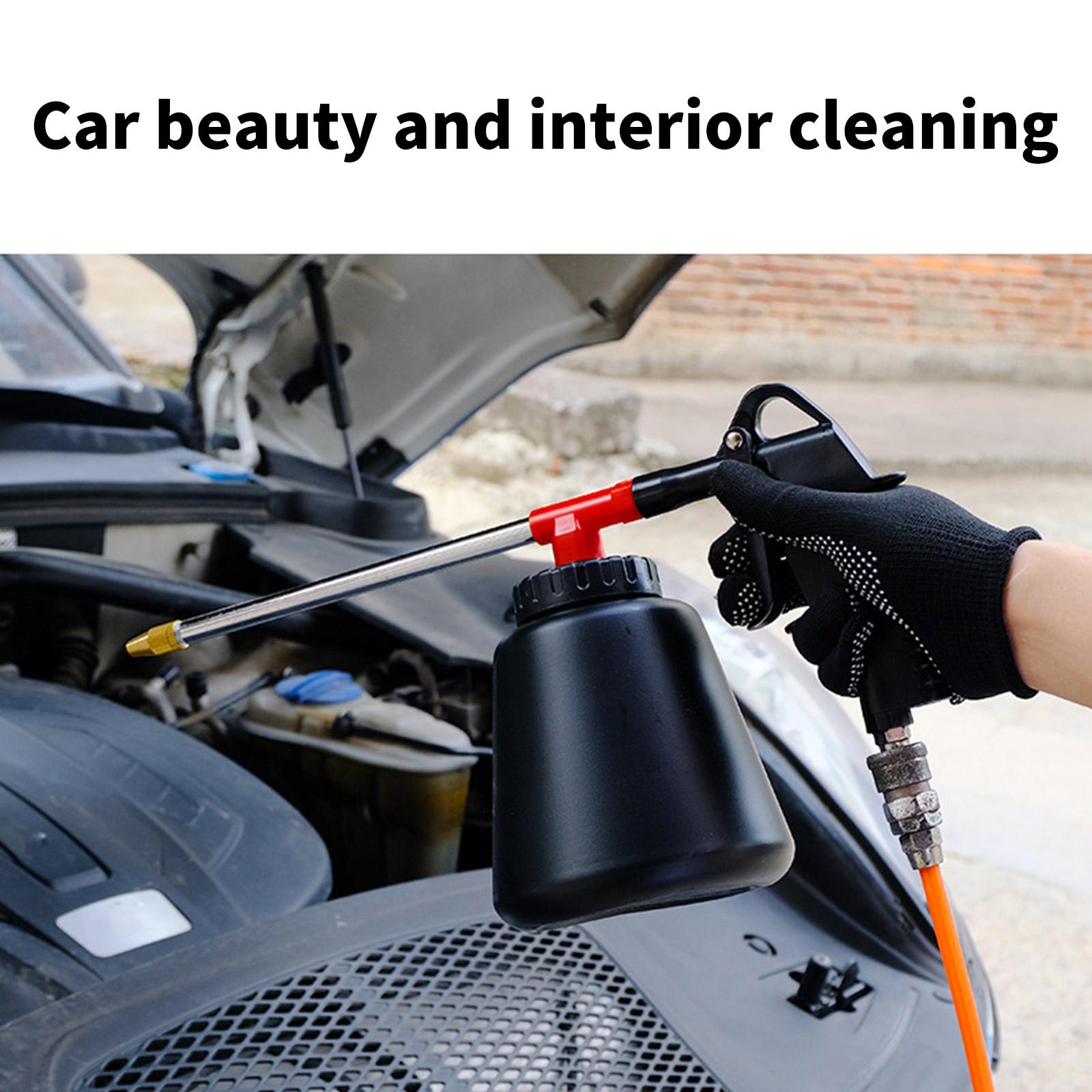 Compressed Air Powered Adjustable Car Washing Tool Portable Pneumatic High Pressure Car Cleaning Sprayer Cleaning Tool