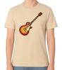 Elektrische Gitaar Grafisch Unisex T-shirt Muzikant Rock Muziek Tee