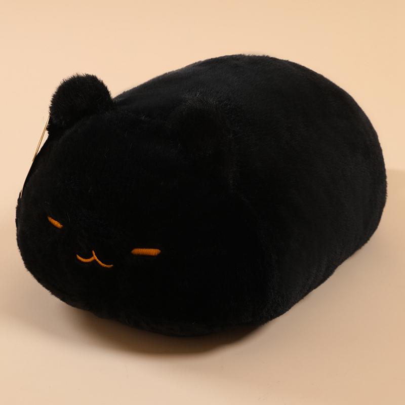45 cm Knuffeldier Kat Pluche Speelgoed Schattig Kittenkussen Cartoon Siamees Kat Oranje Kat Pluche Kussen Schattig Verjaardagscadeau Voor Baby about 45cm