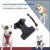 Dogs T-Shirts Safety Rope Pets Supplies Pet Sweatshirt Small Dogs Nylon Leash Multipurpose Walking Harnesses Puppy Vest