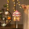 Lightweight DIY Craft Material Kit PVC Handheld Lantern Hanging LED Lantern  Spring Festival
