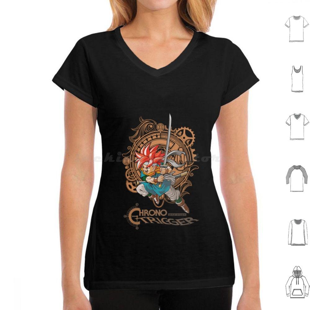 Chrono Trigger 02 Classic T Shirt 6xl Cotton Cool Tee Chrono Trigger Final Fantasy Super Square Enix Video Games Chrono Cross
