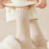 1 Pair Winter Warm Thermal Socks Women Extra Thick Insulated Heated Crew Boot Socks Cold Weather Long Socks Winter Accessories