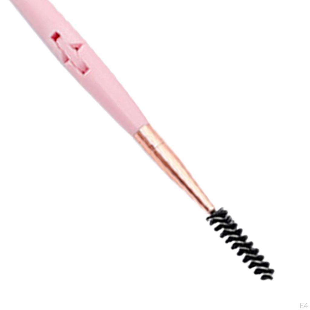 Double Head Eyelash Brush Foldable Eyebrow Styling Accessory Curler Separator