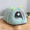 Comfortable Warm Soft Cat Cave Bed Portable Cozy Dog Bed Pet Supplies Deep Sleep Pet House Kennel Winter
