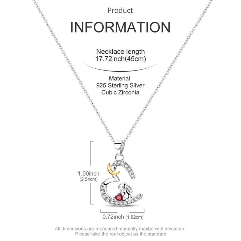 New 925 Silver Necklace Zircon Heart Butterfly Simple Necklaces For Women Anniversary Birthday Jewelry Gift Female