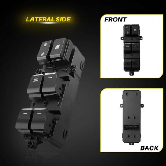Left Door Window Switch Control 93571-D3000 For 2016 2017-2018 Hyundai Tucson EA