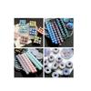 Pearlescent Mixed-Color Sealing Wax Beads Set Breakable Creative Shaped Chocolate Wax for DIY Crafts and Journaling